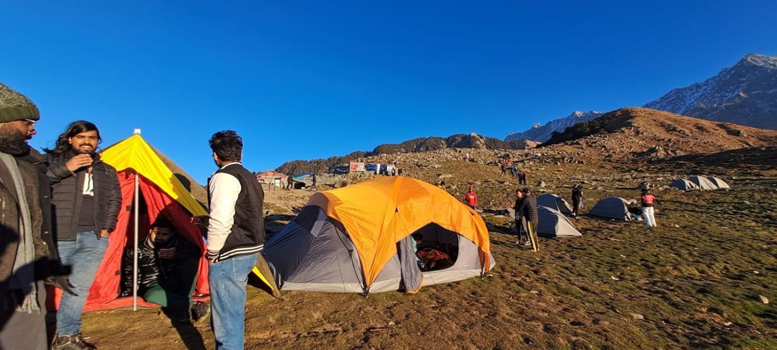 Triund Trek Otel Dharamshala Dış mekan fotoğraf